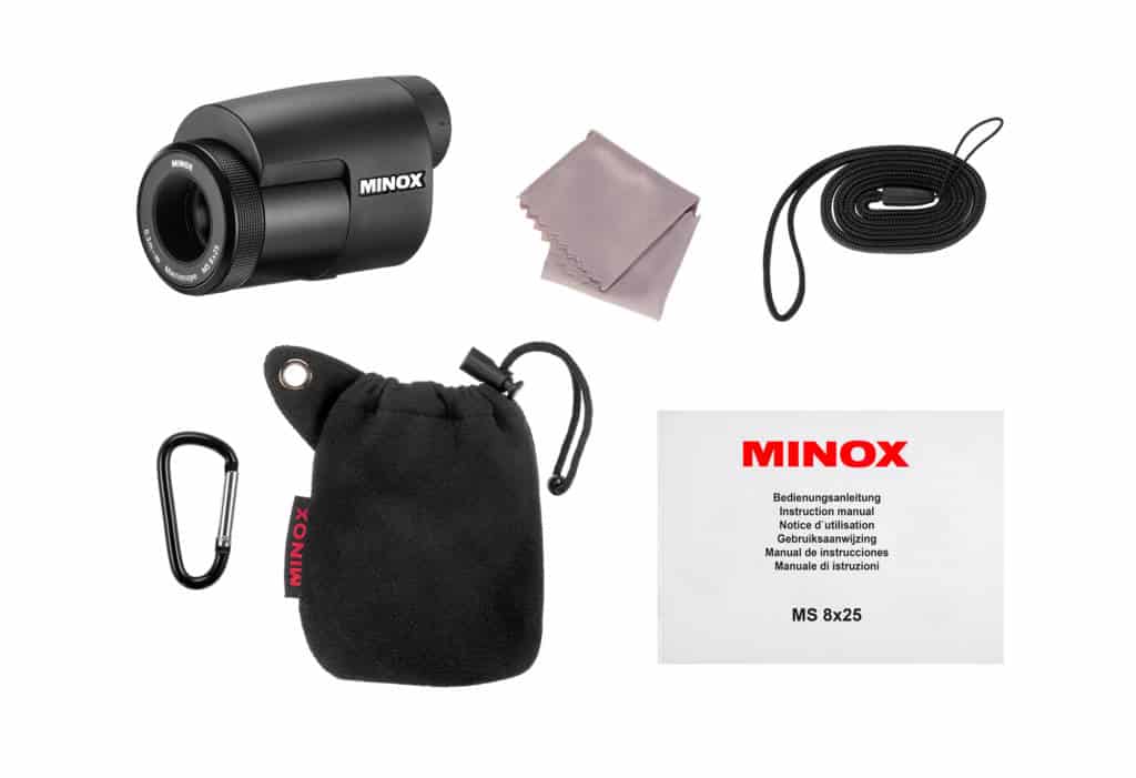 オシャレ MINOX 光学機器 MINOX マクロスコープMS 8×25 ブラック 