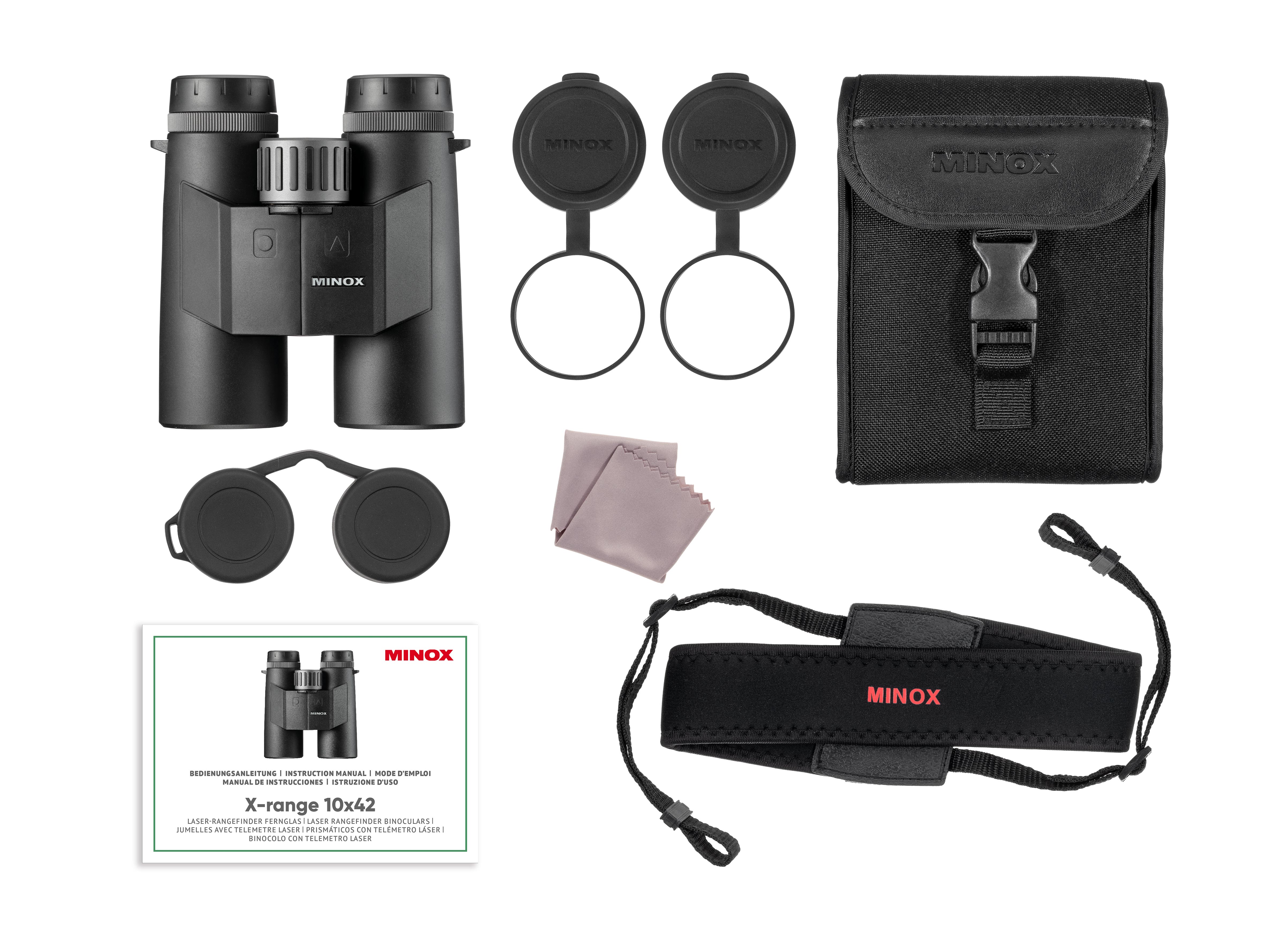 Husk Grønthandler Visum Minox Binocular X-range 10x42